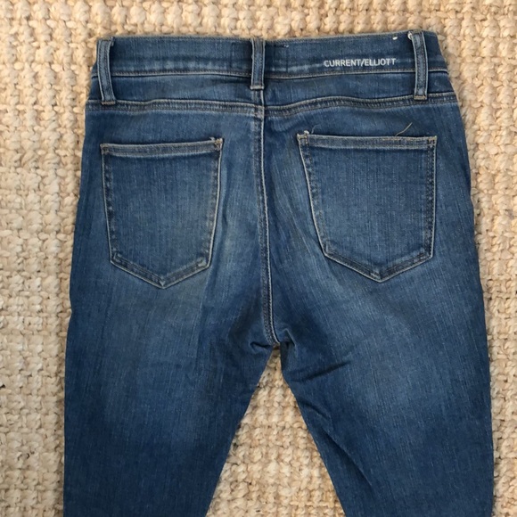 Current/Elliott high rise jeans - Picture 3 of 4